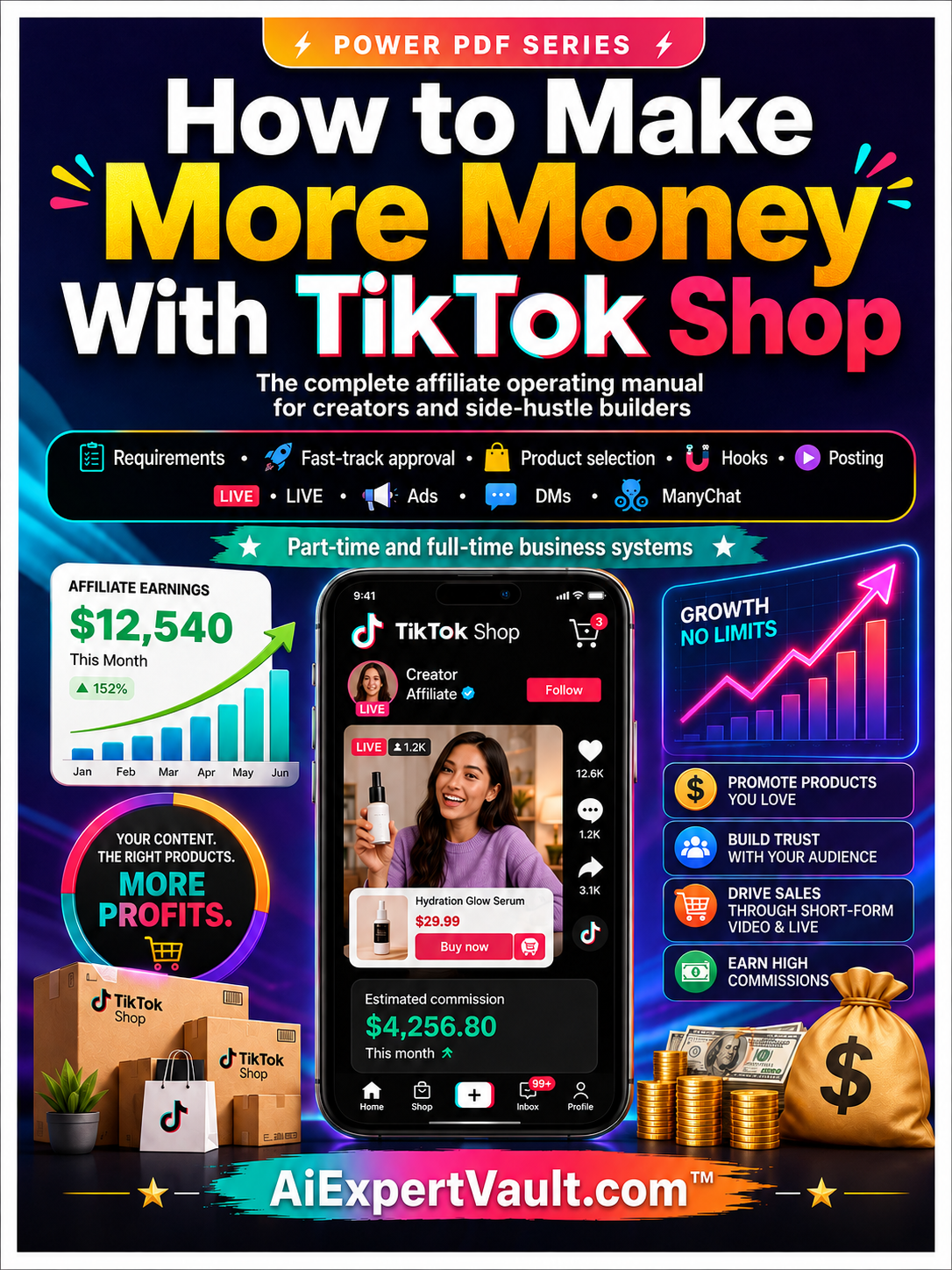 TikTok Shop Affiliate Manual — cover